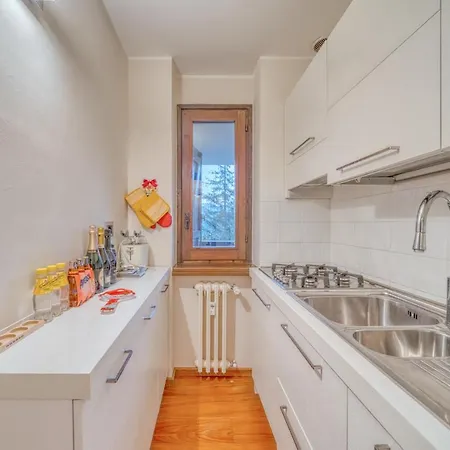 Elegante Appartamento-100mt Dal Centro-50mt Dalla Seggiovia-wifi-parcheggio Gratuito Appartement *